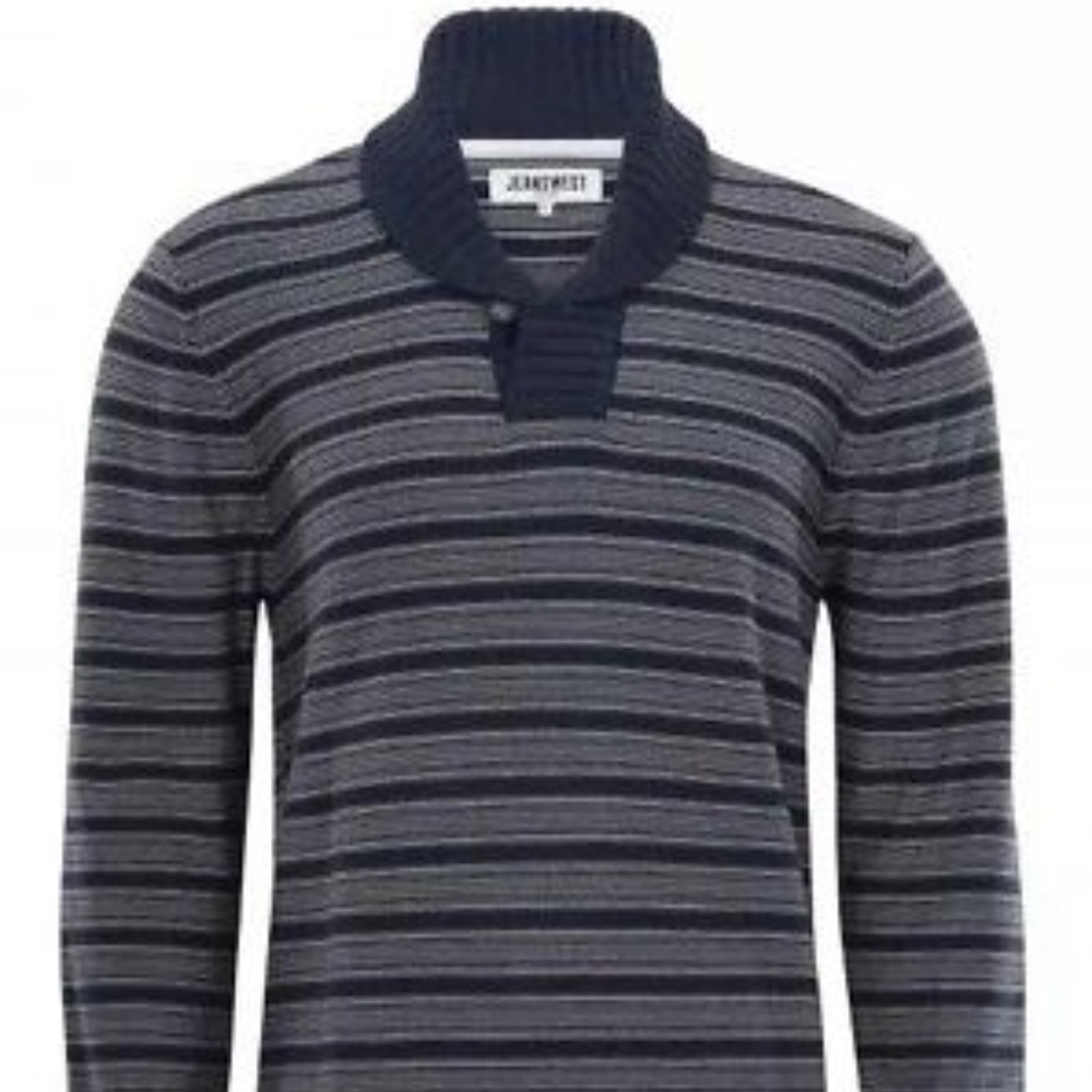 JEANSWEST CROFTON SHAWL KNIT XXL